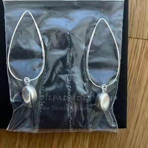 Silpada wire drop earrings